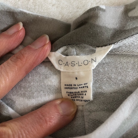 caslon camo sweatshirt military style - Picture 6 of 7